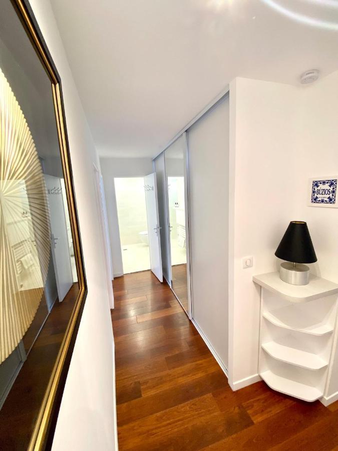 Appartement Luxe - 3 Pieces Avec Vue Mer, Piscine Et Tennis Nice Dış mekan fotoğraf