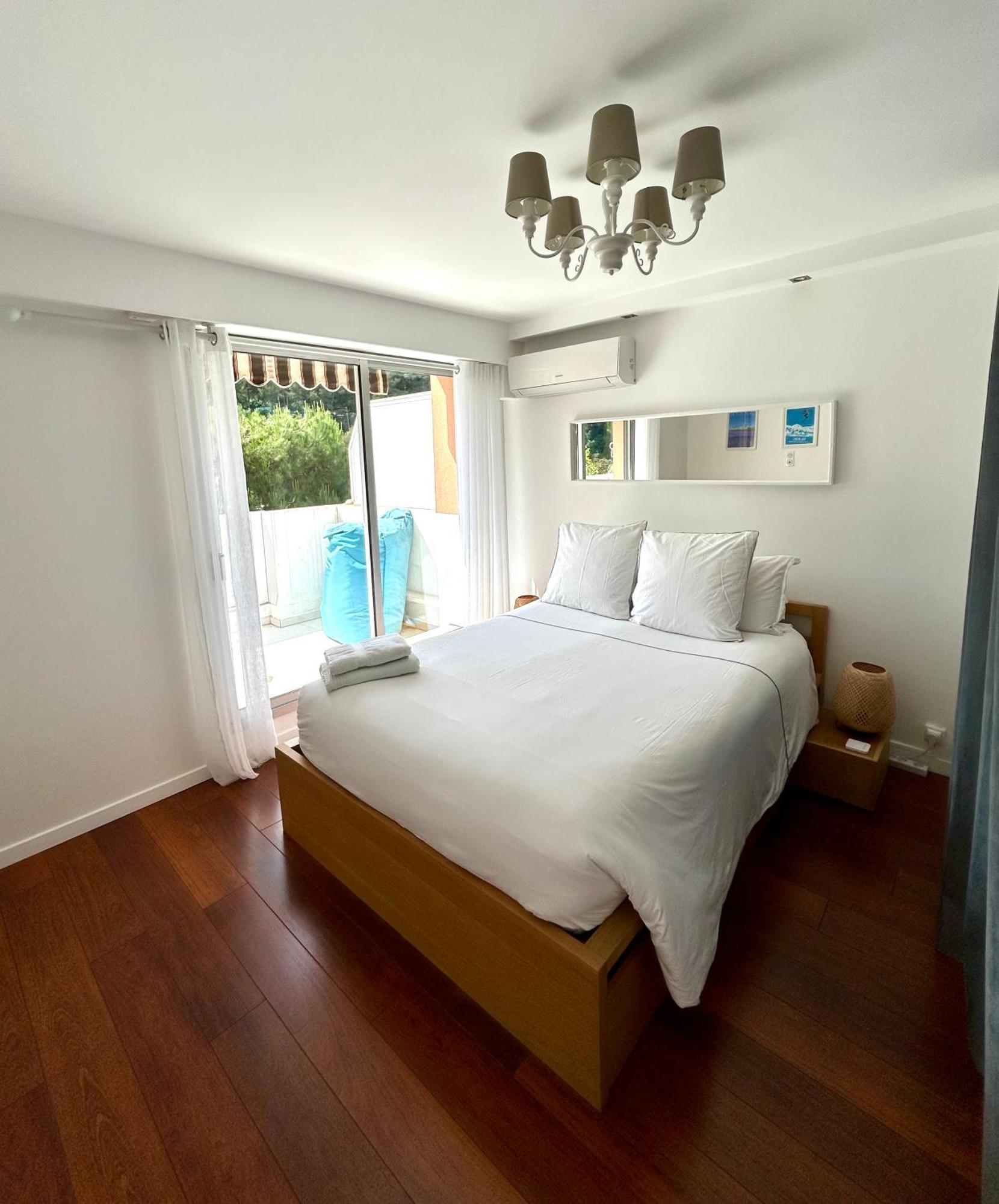 Appartement Luxe - 3 Pieces Avec Vue Mer, Piscine Et Tennis Nice Dış mekan fotoğraf